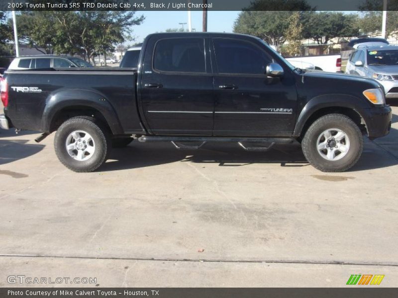 Black / Light Charcoal 2005 Toyota Tundra SR5 TRD Double Cab 4x4