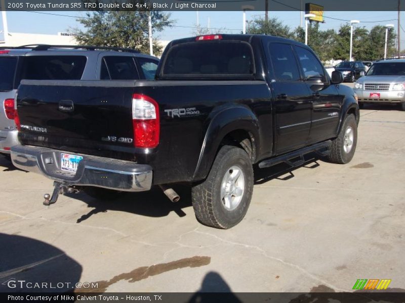 Black / Light Charcoal 2005 Toyota Tundra SR5 TRD Double Cab 4x4