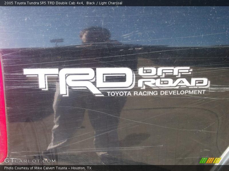 Black / Light Charcoal 2005 Toyota Tundra SR5 TRD Double Cab 4x4