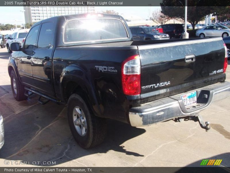 Black / Light Charcoal 2005 Toyota Tundra SR5 TRD Double Cab 4x4