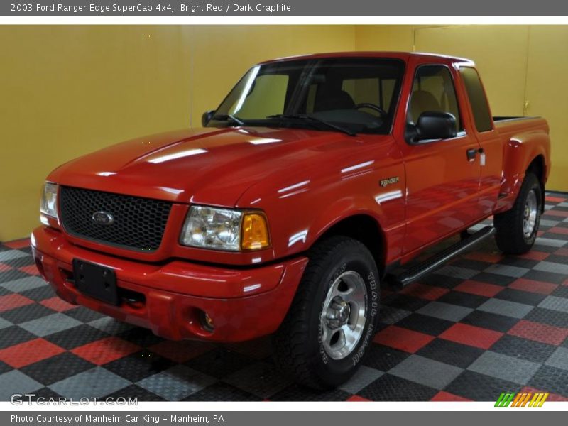 Bright Red / Dark Graphite 2003 Ford Ranger Edge SuperCab 4x4