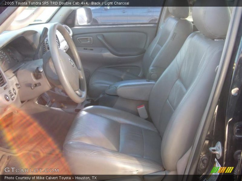 Black / Light Charcoal 2005 Toyota Tundra SR5 TRD Double Cab 4x4