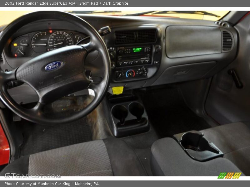 Bright Red / Dark Graphite 2003 Ford Ranger Edge SuperCab 4x4