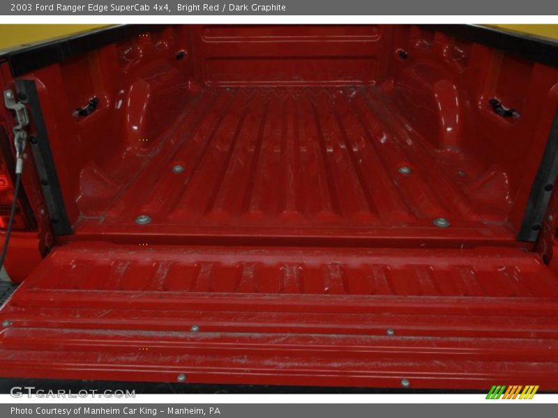 Bright Red / Dark Graphite 2003 Ford Ranger Edge SuperCab 4x4
