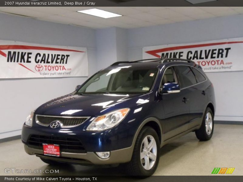 Deep Blue / Gray 2007 Hyundai Veracruz Limited