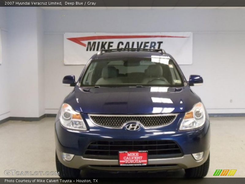 Deep Blue / Gray 2007 Hyundai Veracruz Limited