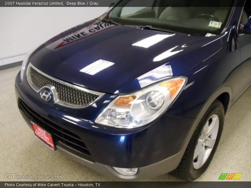 Deep Blue / Gray 2007 Hyundai Veracruz Limited