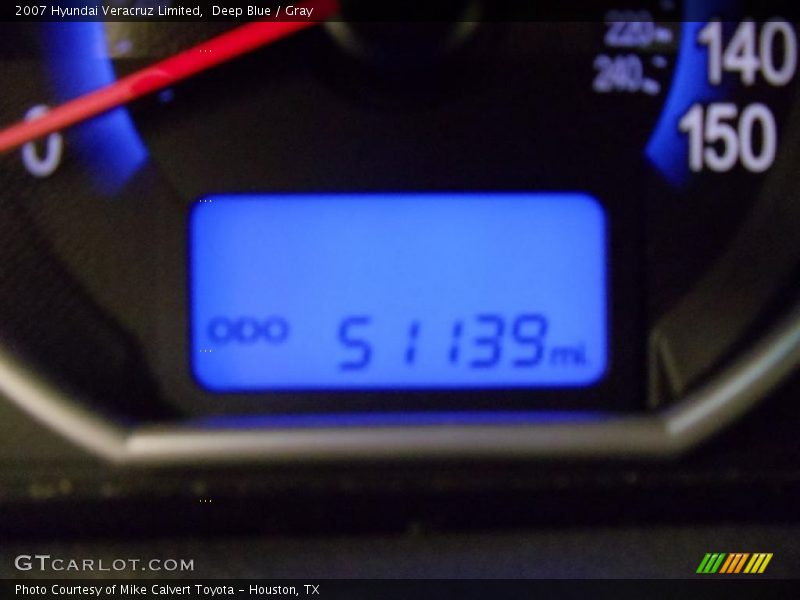 Deep Blue / Gray 2007 Hyundai Veracruz Limited
