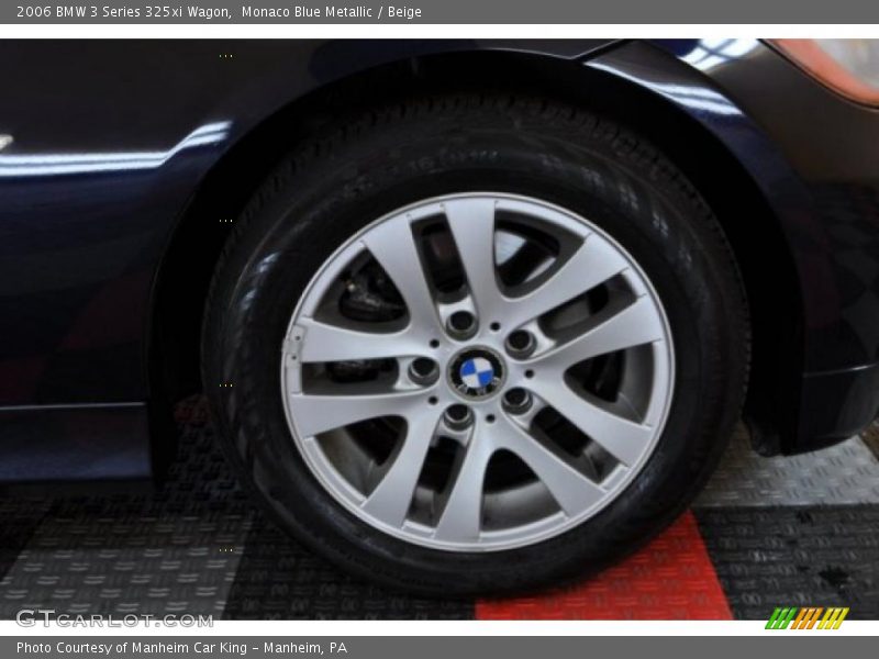 Monaco Blue Metallic / Beige 2006 BMW 3 Series 325xi Wagon