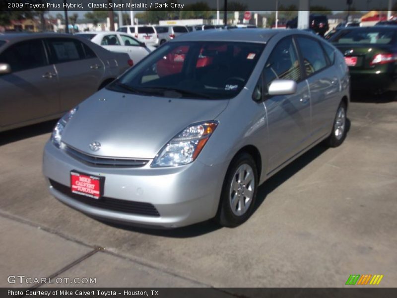 Classic Silver Metallic / Dark Gray 2009 Toyota Prius Hybrid