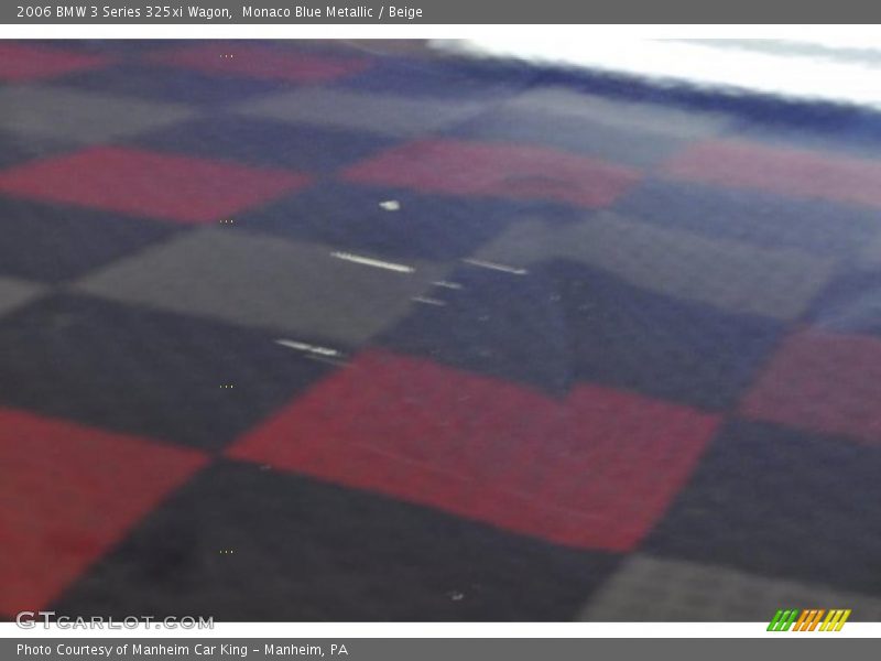 Monaco Blue Metallic / Beige 2006 BMW 3 Series 325xi Wagon