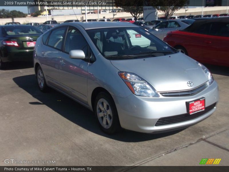 Classic Silver Metallic / Dark Gray 2009 Toyota Prius Hybrid