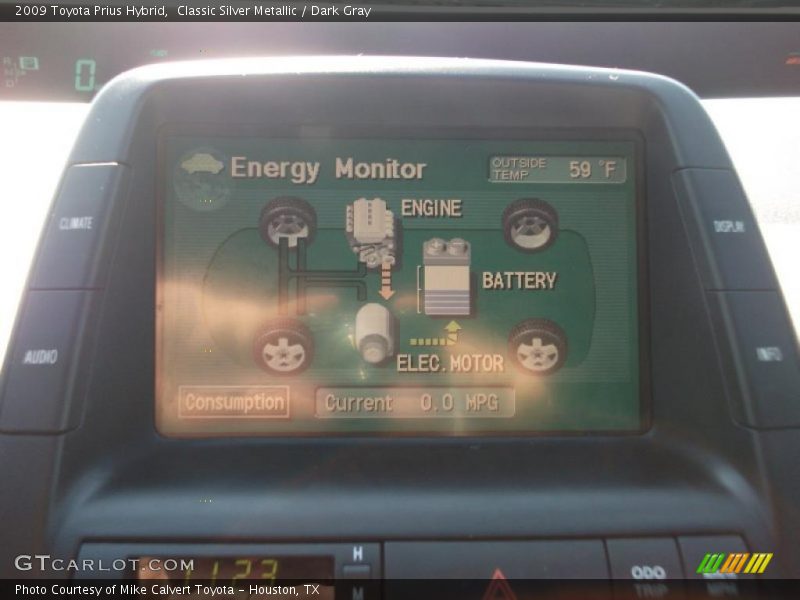 Classic Silver Metallic / Dark Gray 2009 Toyota Prius Hybrid