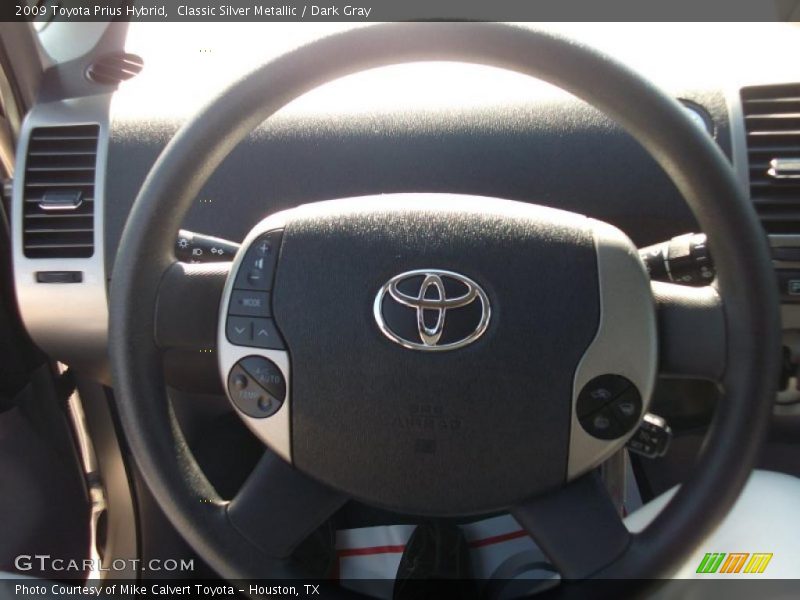 Classic Silver Metallic / Dark Gray 2009 Toyota Prius Hybrid