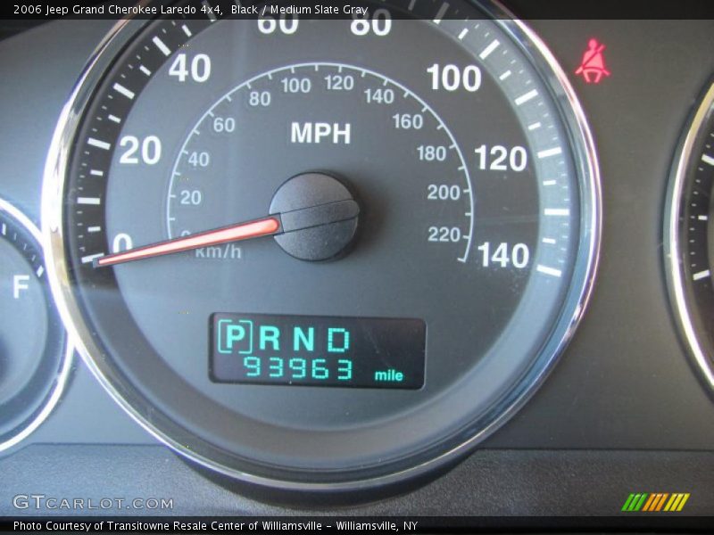 Black / Medium Slate Gray 2006 Jeep Grand Cherokee Laredo 4x4