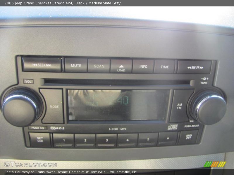 Black / Medium Slate Gray 2006 Jeep Grand Cherokee Laredo 4x4