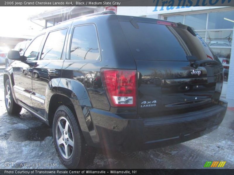 Black / Medium Slate Gray 2006 Jeep Grand Cherokee Laredo 4x4