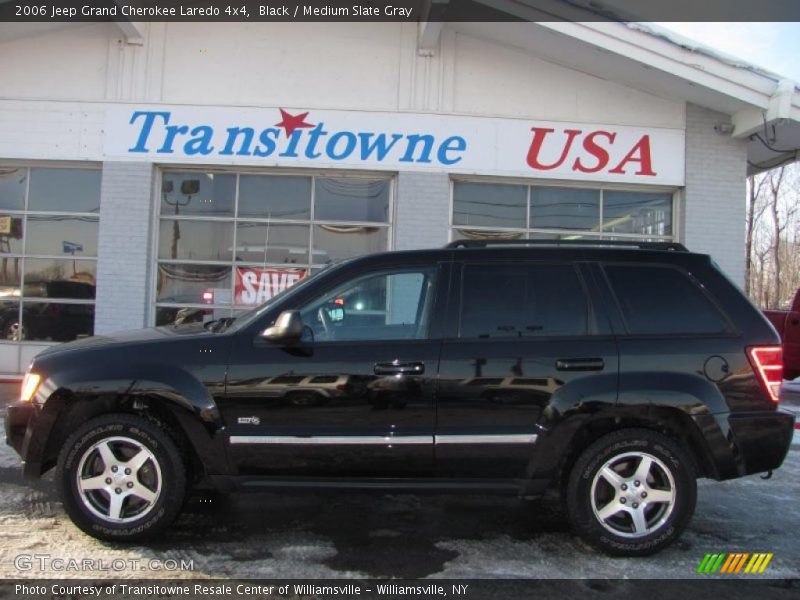 Black / Medium Slate Gray 2006 Jeep Grand Cherokee Laredo 4x4