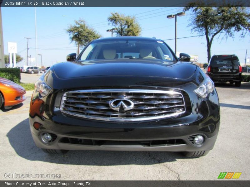 Black Obsidian / Wheat 2009 Infiniti FX 35