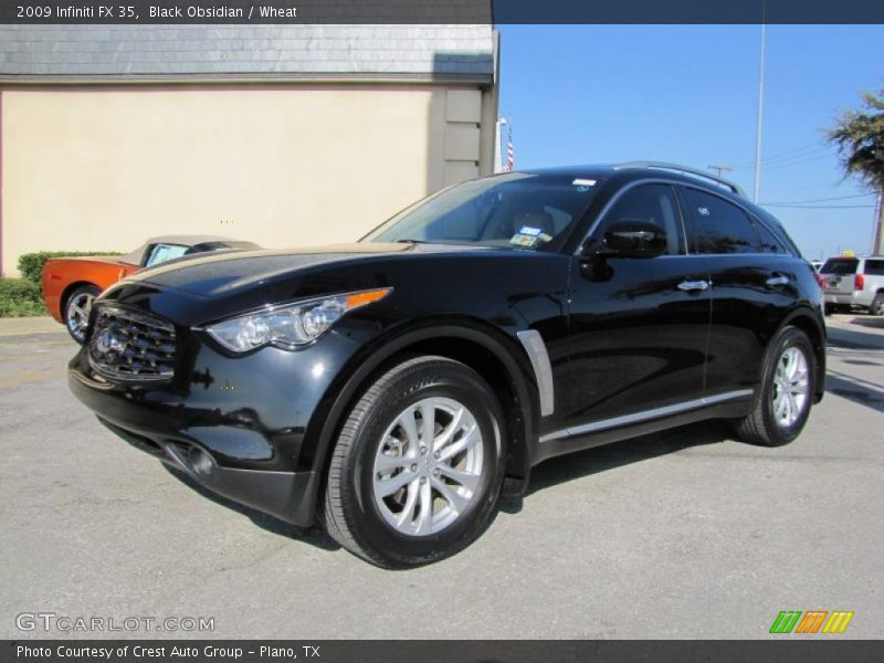 Black Obsidian / Wheat 2009 Infiniti FX 35