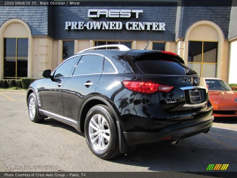 Black Obsidian / Wheat 2009 Infiniti FX 35