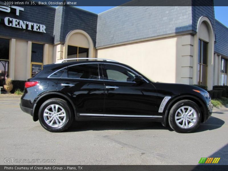 Black Obsidian / Wheat 2009 Infiniti FX 35