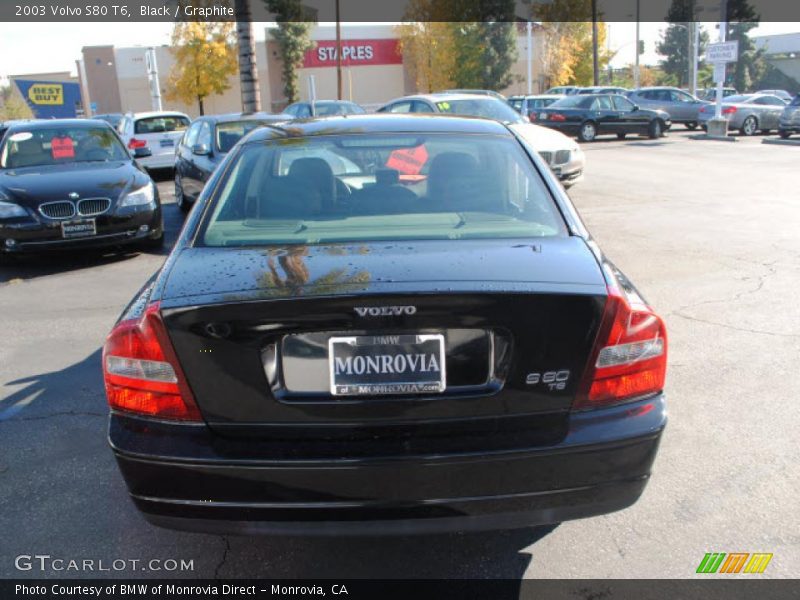 Black / Graphite 2003 Volvo S80 T6