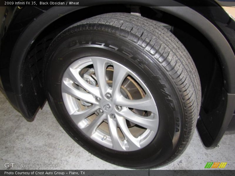 Black Obsidian / Wheat 2009 Infiniti FX 35
