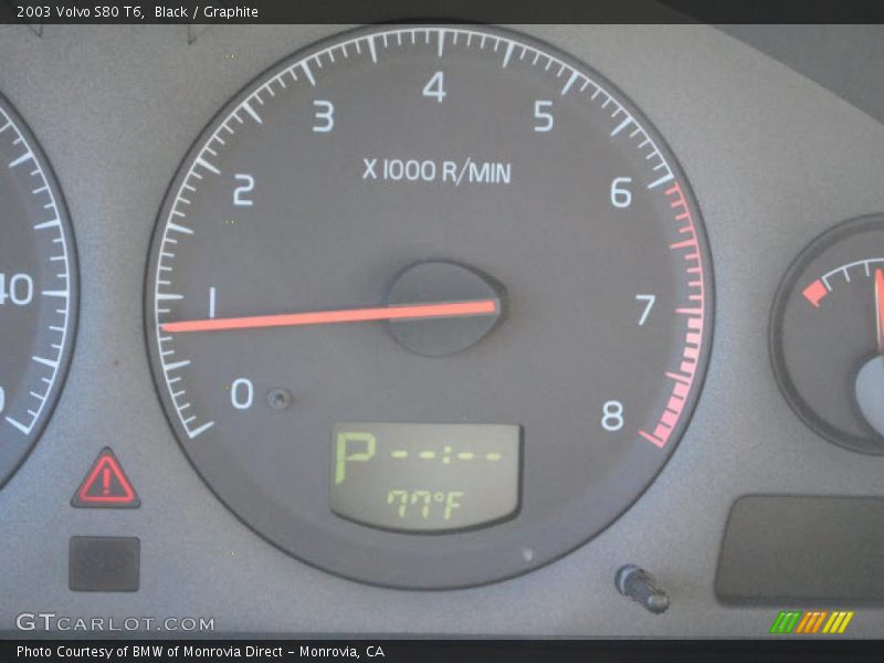 Black / Graphite 2003 Volvo S80 T6