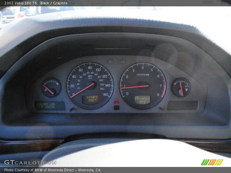 Black / Graphite 2003 Volvo S80 T6