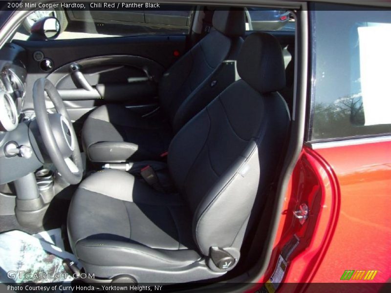 Chili Red / Panther Black 2006 Mini Cooper Hardtop