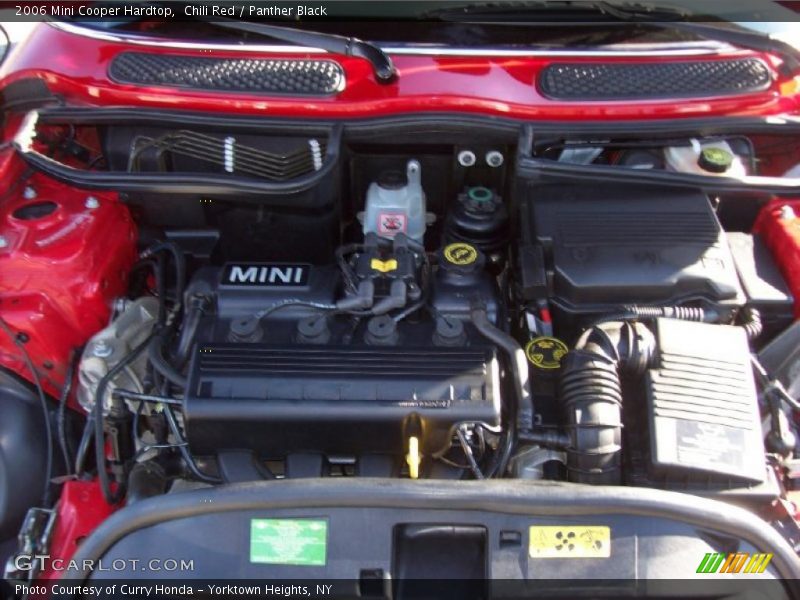 Chili Red / Panther Black 2006 Mini Cooper Hardtop