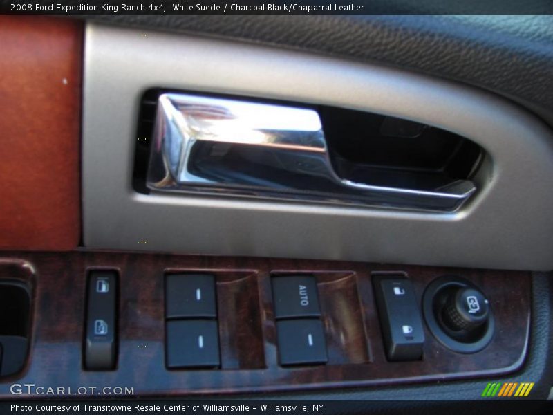 White Suede / Charcoal Black/Chaparral Leather 2008 Ford Expedition King Ranch 4x4