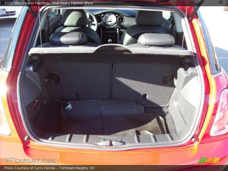 Chili Red / Panther Black 2006 Mini Cooper Hardtop