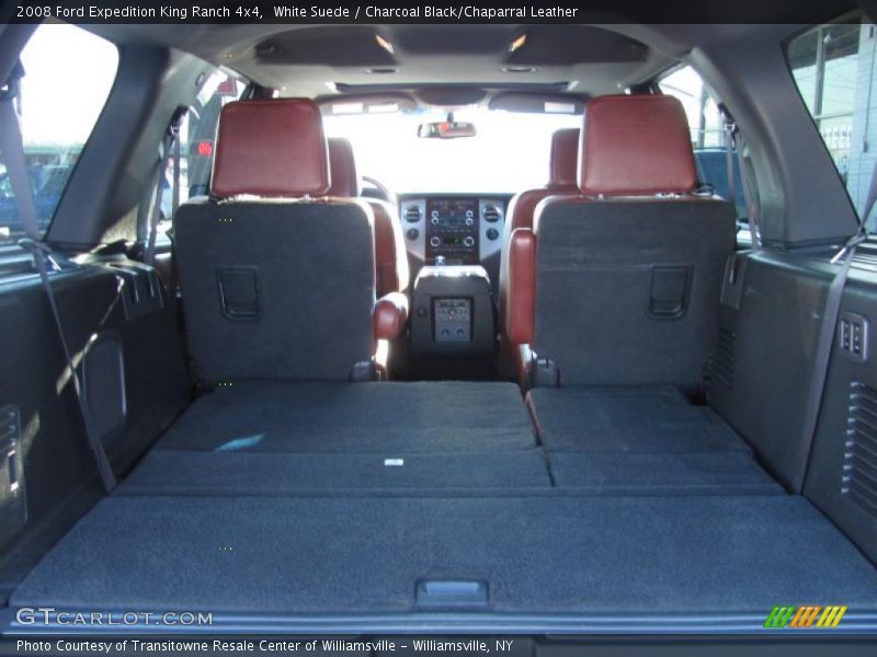 White Suede / Charcoal Black/Chaparral Leather 2008 Ford Expedition King Ranch 4x4