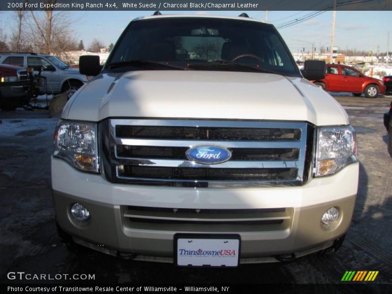 White Suede / Charcoal Black/Chaparral Leather 2008 Ford Expedition King Ranch 4x4