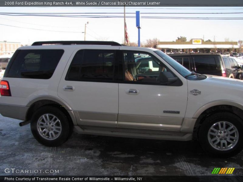 White Suede / Charcoal Black/Chaparral Leather 2008 Ford Expedition King Ranch 4x4