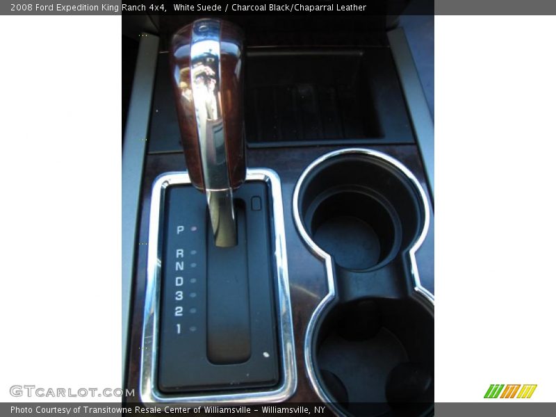 White Suede / Charcoal Black/Chaparral Leather 2008 Ford Expedition King Ranch 4x4