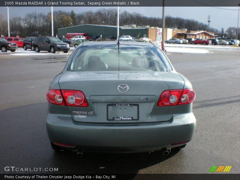Sepang Green Metallic / Black 2005 Mazda MAZDA6 s Grand Touring Sedan