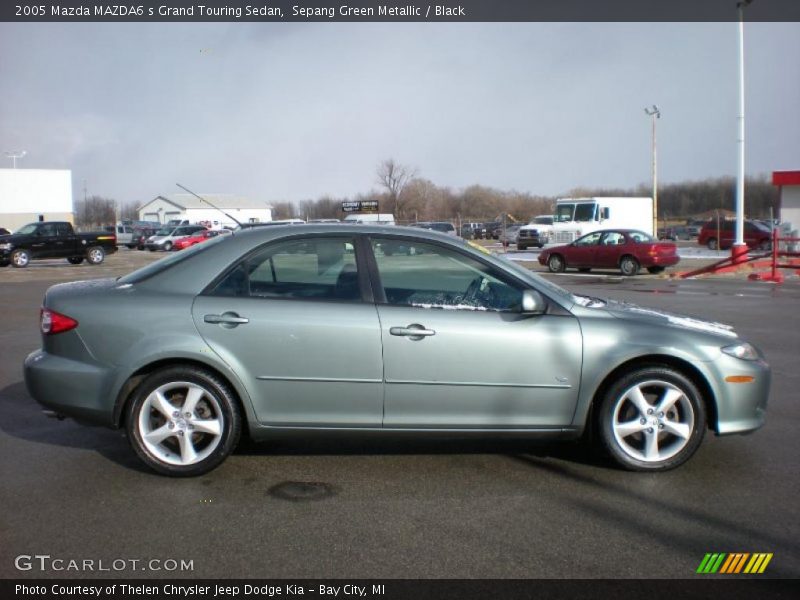 Sepang Green Metallic / Black 2005 Mazda MAZDA6 s Grand Touring Sedan