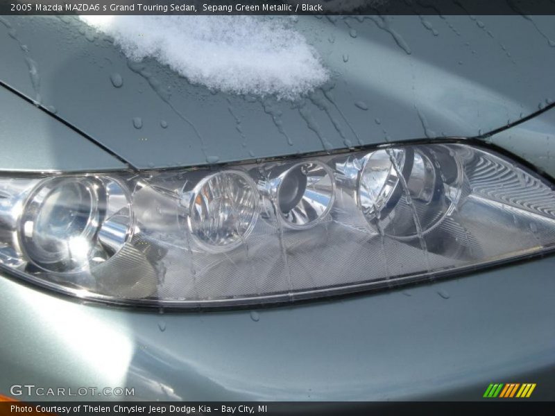Sepang Green Metallic / Black 2005 Mazda MAZDA6 s Grand Touring Sedan