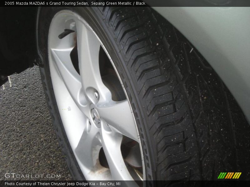 Sepang Green Metallic / Black 2005 Mazda MAZDA6 s Grand Touring Sedan