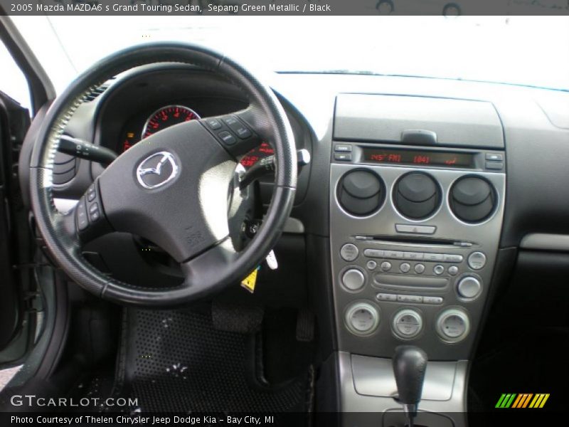 Sepang Green Metallic / Black 2005 Mazda MAZDA6 s Grand Touring Sedan