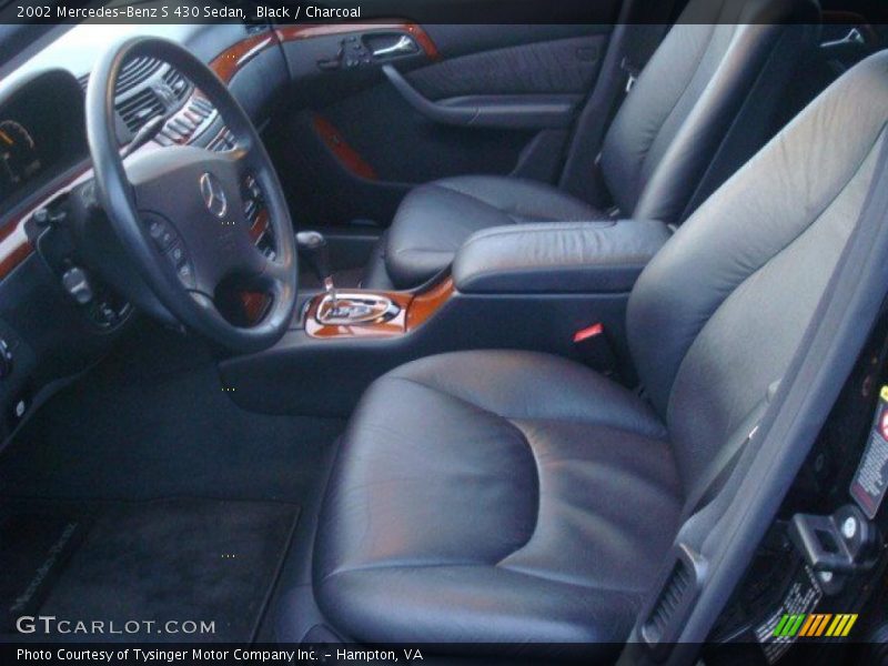 Black / Charcoal 2002 Mercedes-Benz S 430 Sedan