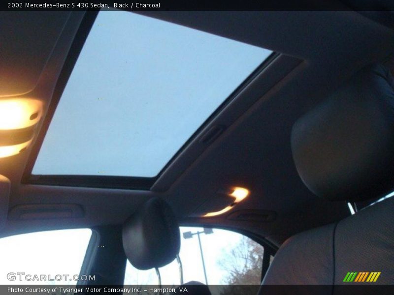 Black / Charcoal 2002 Mercedes-Benz S 430 Sedan