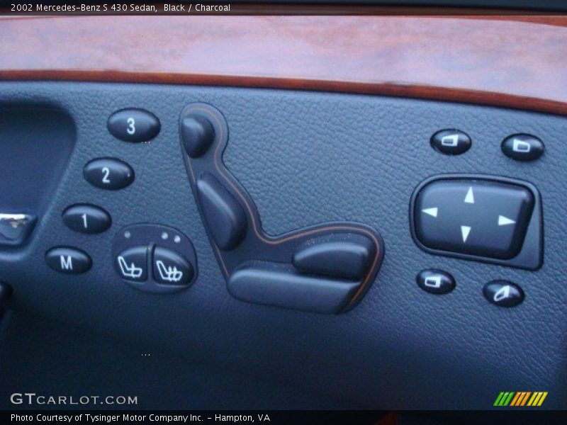 Black / Charcoal 2002 Mercedes-Benz S 430 Sedan