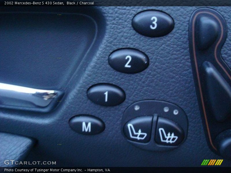 Black / Charcoal 2002 Mercedes-Benz S 430 Sedan