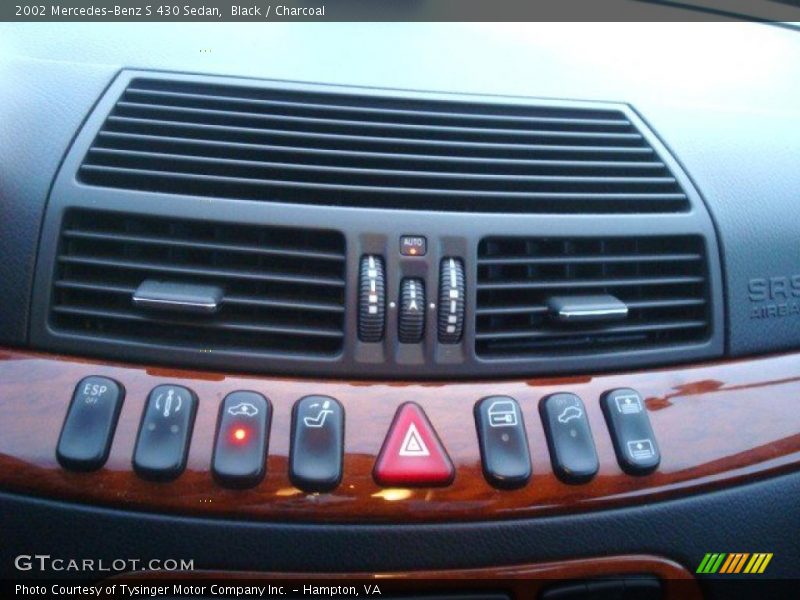 Black / Charcoal 2002 Mercedes-Benz S 430 Sedan