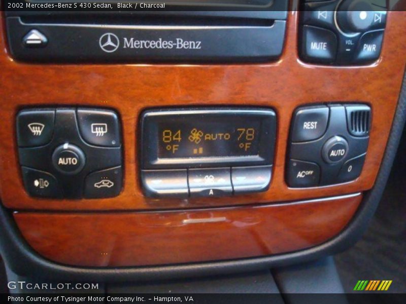 Black / Charcoal 2002 Mercedes-Benz S 430 Sedan