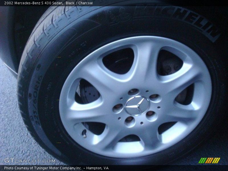 Black / Charcoal 2002 Mercedes-Benz S 430 Sedan